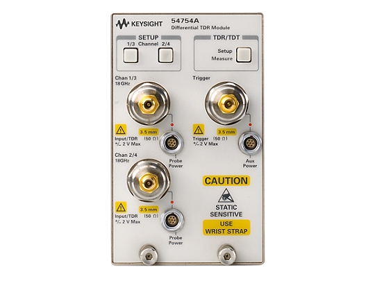 是德科技 Keysight 54754A 差分和单端 TDR/TDT 模块 