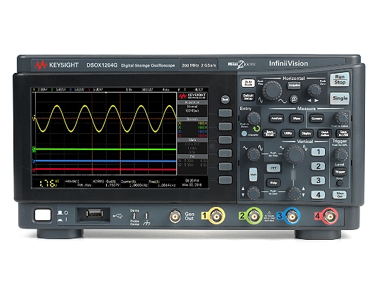 是德科技 Keysight DSOX1204G 示波器 