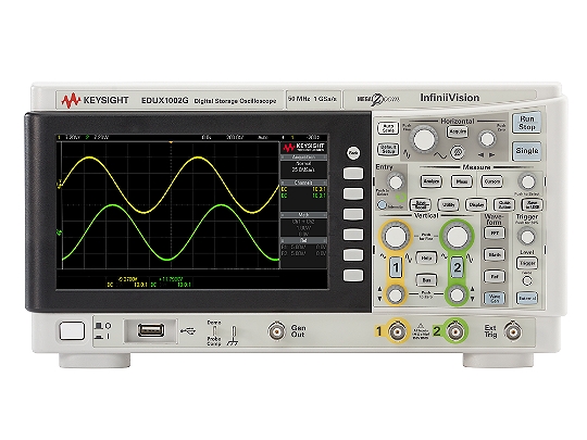 是德科技 Keysight EDUX1002G 示波器 