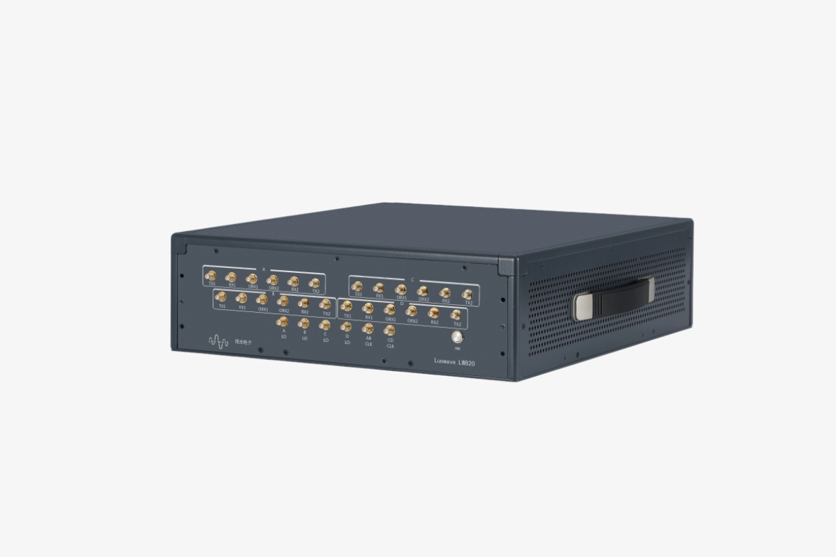  Luowave LW820——八通道高性能通用软件无线电相参设备